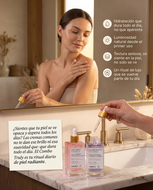 "Combo Truly Soft + Glazed — Adiós Irritación, Hola Piel de Seda"