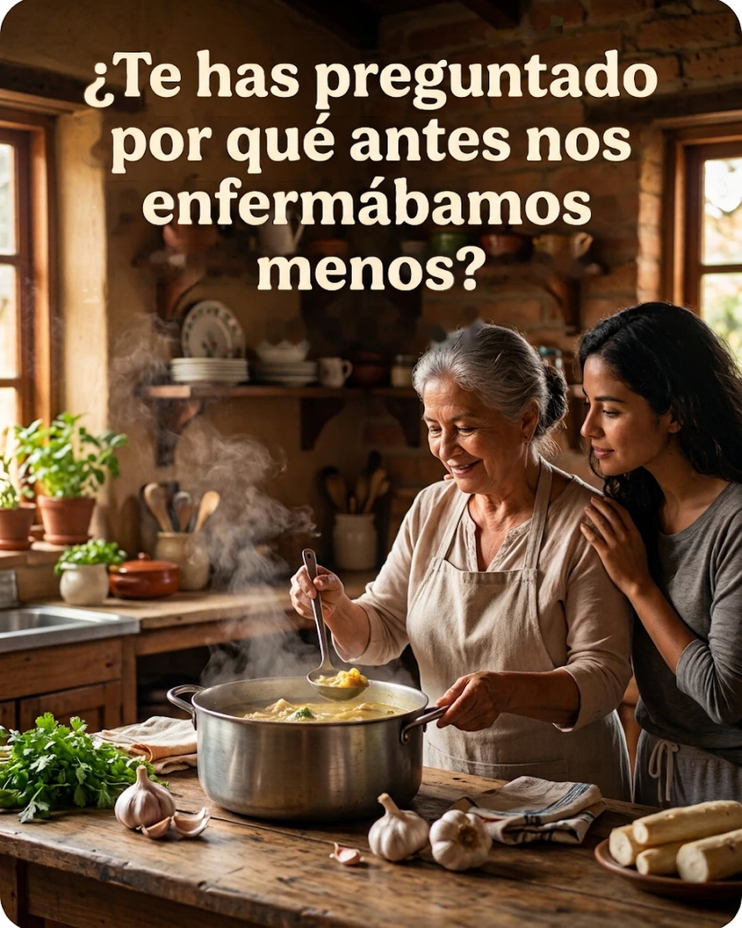 Nuestras abuelas cocinaban con ajo todos los días